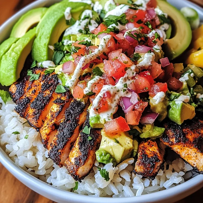 Blackened Fish Taco Bowls