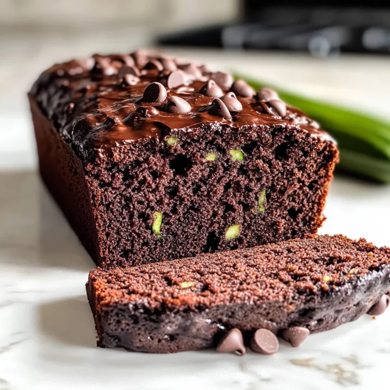 Chocolate Zucchini Bread