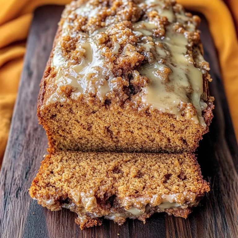 Gluten-free Pumpkin Bread with Streusel Topping