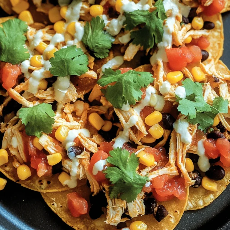 Mexican Rotisserie Chicken Tostadas