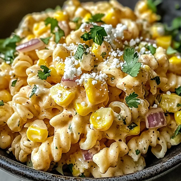 Mexican Street Corn Pasta Salad is a must-try dish!