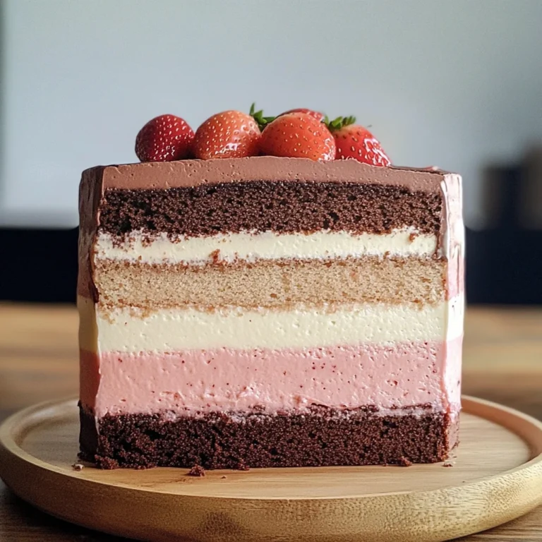 Neapolitan Cake