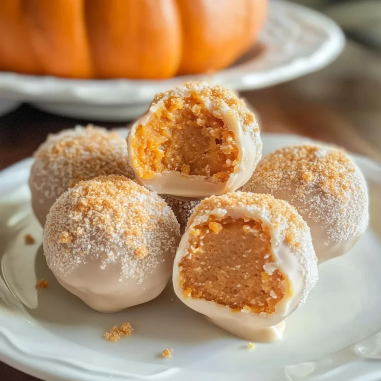 No-Bake Pumpkin Pie Balls
