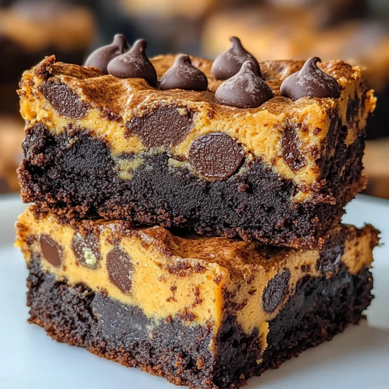 Pumpkin Brownies