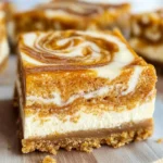Pumpkin Cheesecake Bars