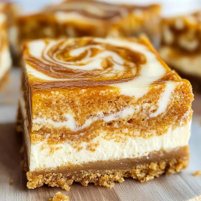Pumpkin Cheesecake Bars