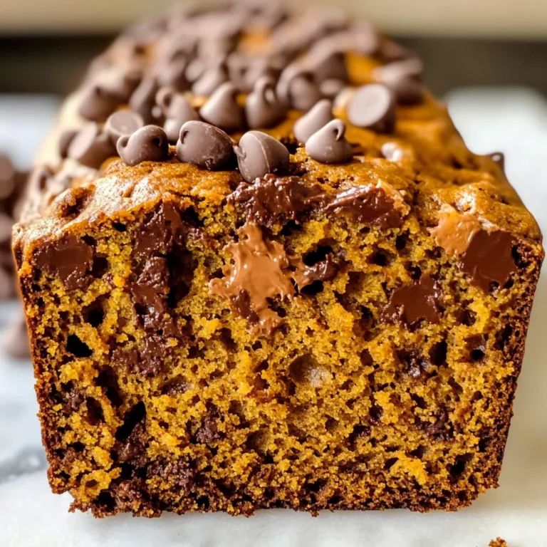 Pumpkin Chocolate Chip Bread