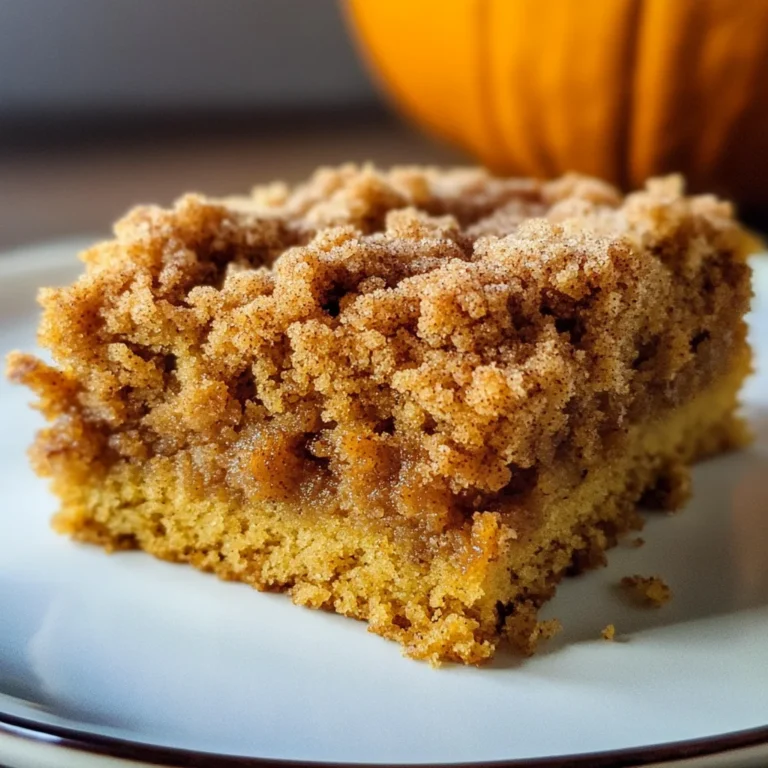 Pumpkin Coffee Cake