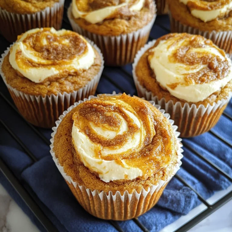 Pumpkin Cream Cheese Muffins