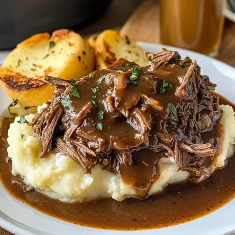 Slow Cooker Beef Manhattan