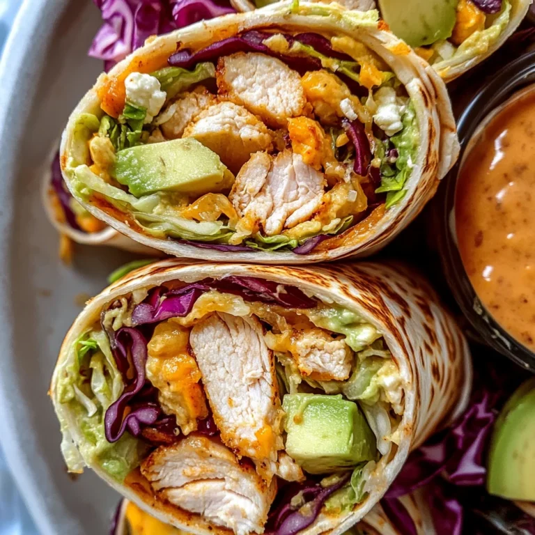 Southwest Chicken Wraps