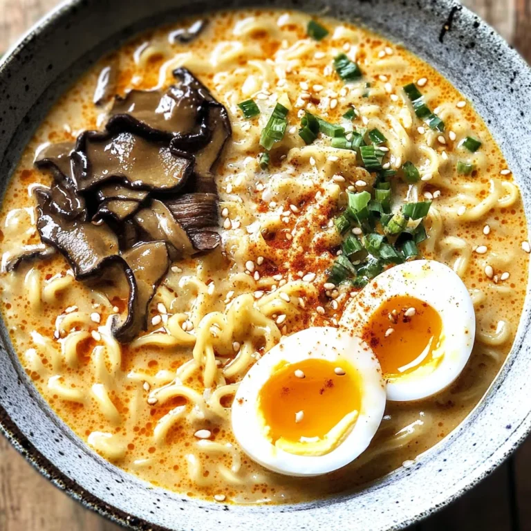 Spicy Coconut Curry Ramen