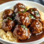 Tasty Slow Cooker Salisbury Steak Meatballs Recipe