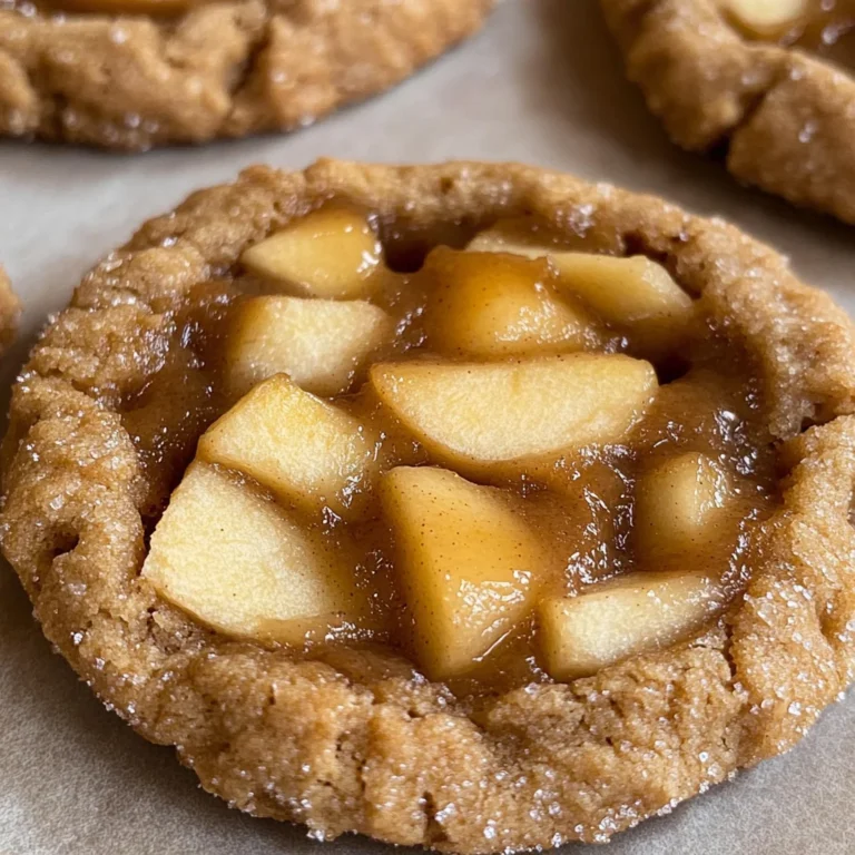 Vegan Apple Pie Cookies