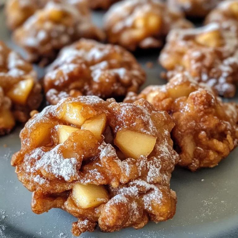 Authentic Amish Apple Fritters