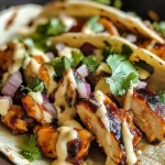 Garlic Butter Honey BBQ Chicken Tacos: Sweet, Savory & Irresistible!