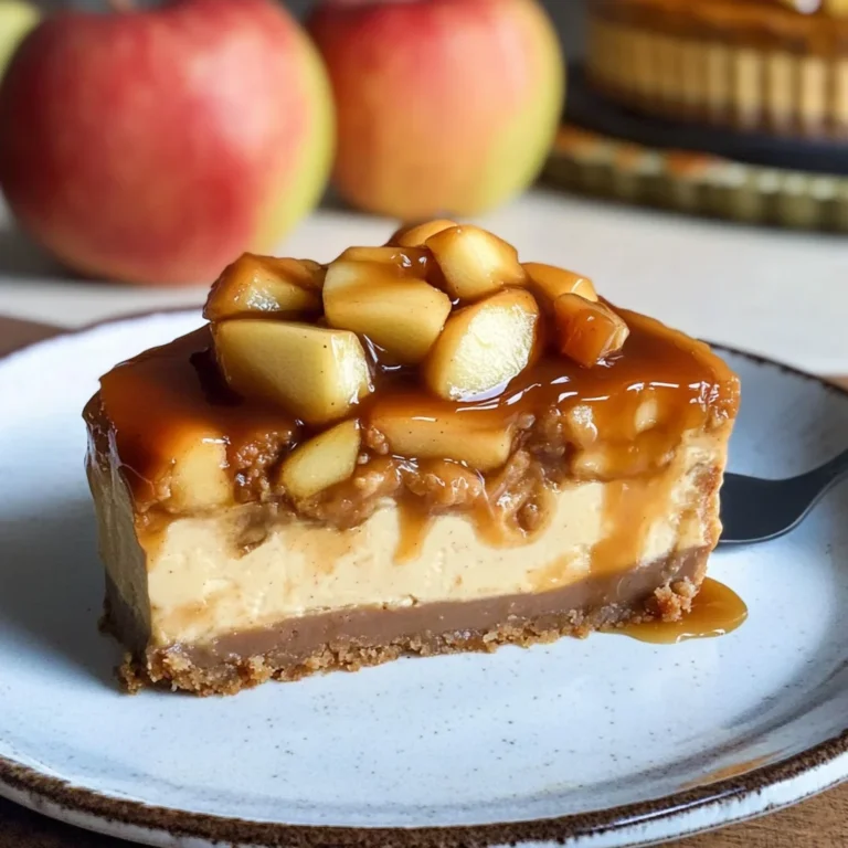 Karamell-Apfel-Käsekuchen