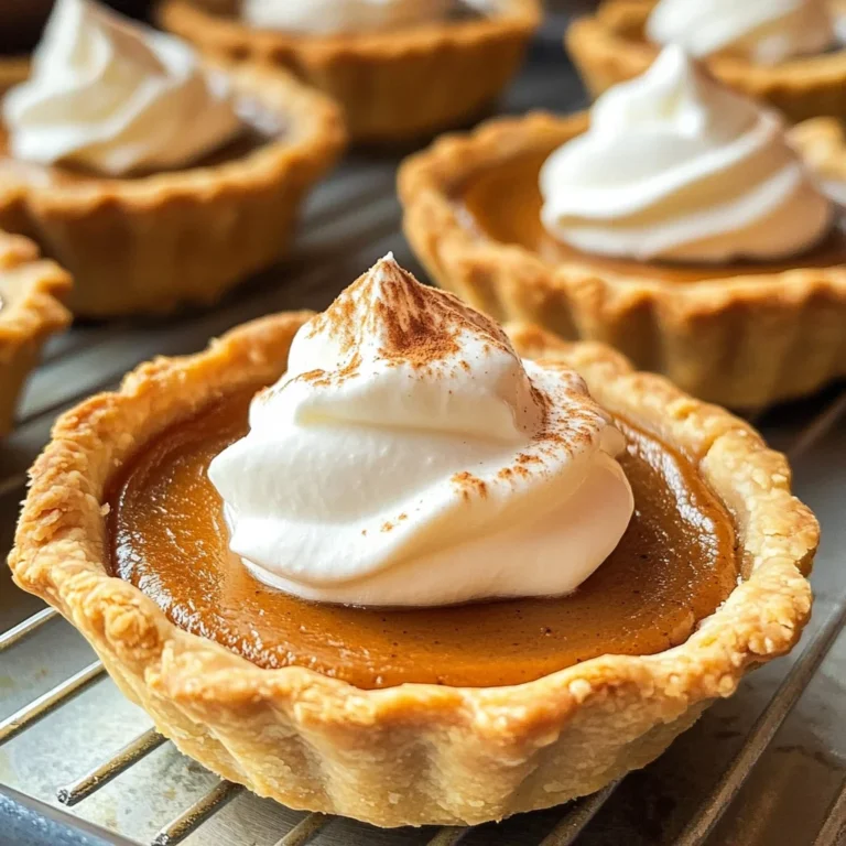 Mini Pumpkin Pies
