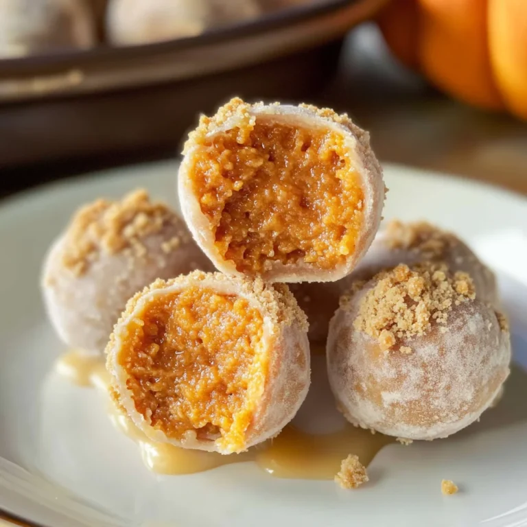 No-Bake Pumpkin Pie Balls