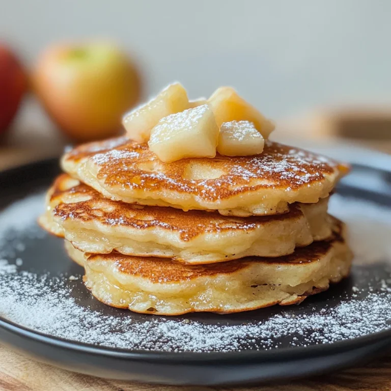 Polish Apple Pancakes (with yeast)