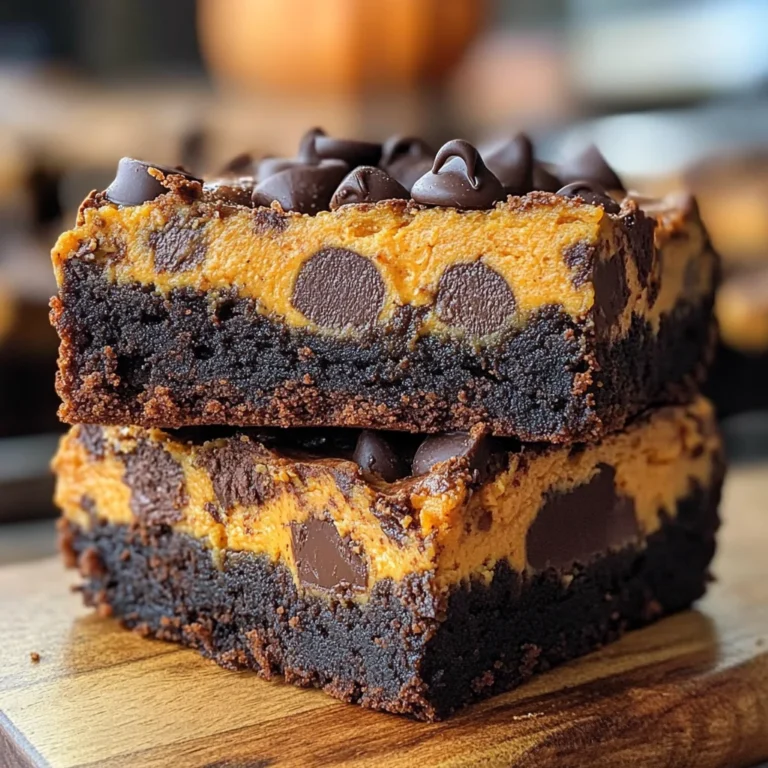 Pumpkin Brownies