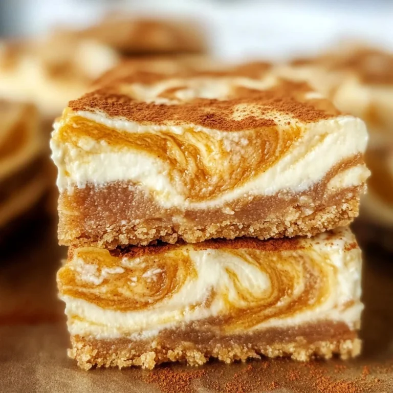 Pumpkin Cheesecake Bars
