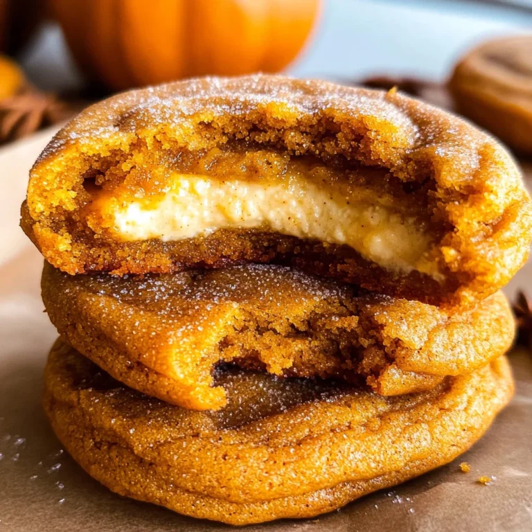 Pumpkin Cheesecake Cookies