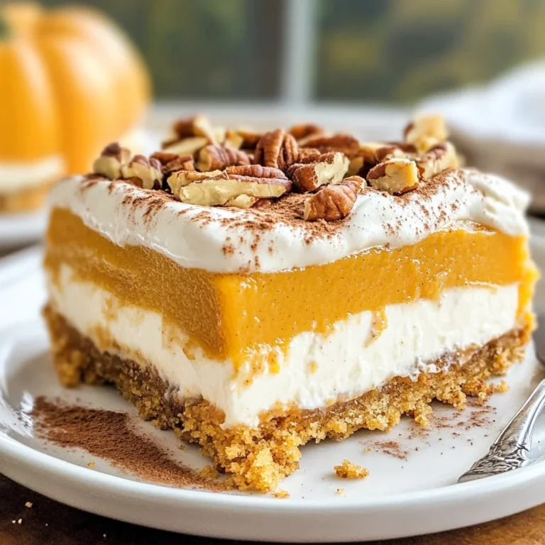 Pumpkin Delight Dessert