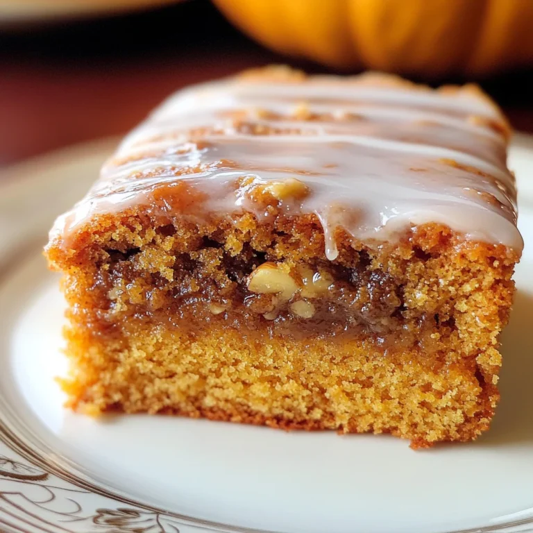 Pumpkin Honey Bun Cake
