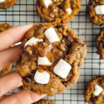 Pumpkin S'mores Cookies