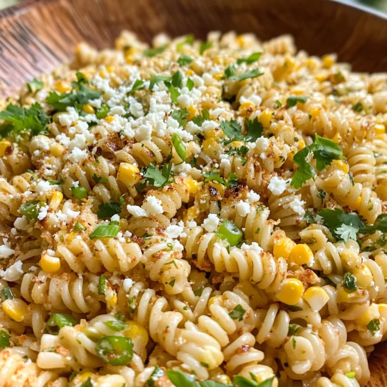 Street Corn Pasta Salad