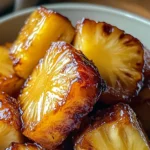 Air Fryer Caramelized Pineapple - Easy & Sweet Treat