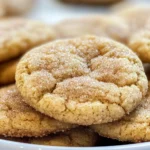 Apple Cider Snickerdoodle Cookies