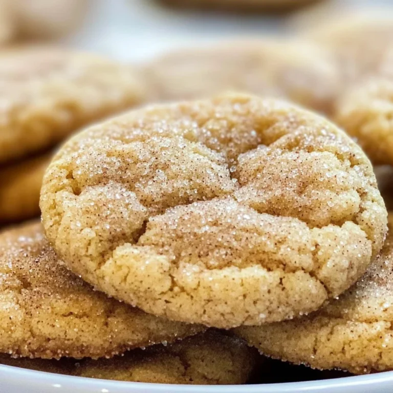 Apple Cider Snickerdoodle Cookies