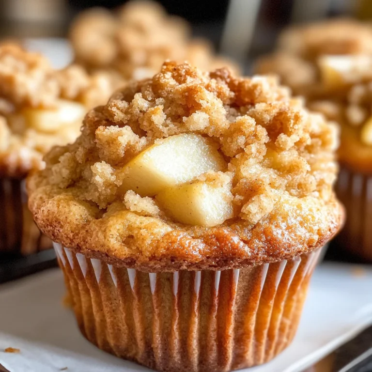 Apple Crumble Muffins