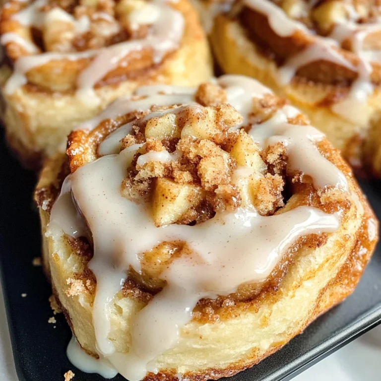 Apple Pie Cinnamon Rolls