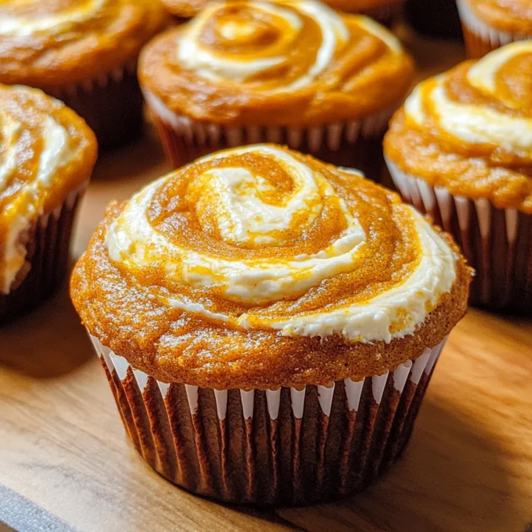Best Swirled Pumpkin Cream Cheese Muffins