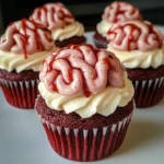 Bleeding Brain Cupcakes
