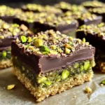 Brown Butter Dubai Pistachio Chocolate Chip Cookie Bars 🍪