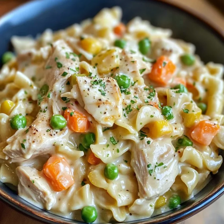 Chicken Pot Pie Pasta Recipe