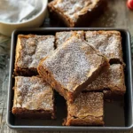 Gingerbread Brownies