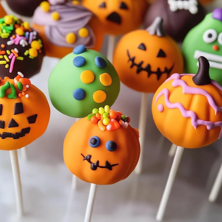 Halloween Cake Pops