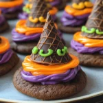 Halloween Witch Hat Cookies