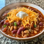 Hillbilly Chili and Cinnamon Rolls