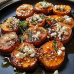 Honey Feta Sweet Potato Rounds: A Delicious & Easy Recipe