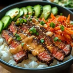 Korean BBQ Steak Bowls: A Delicious and Easy Recipe to Try Tonight