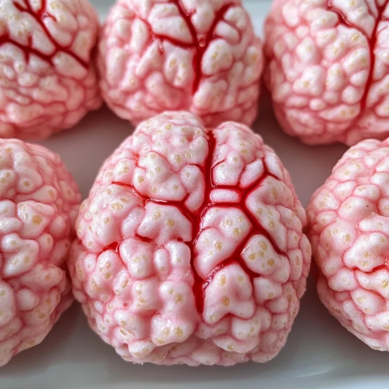 Marshmallow Rice Bubbles Halloween Brains