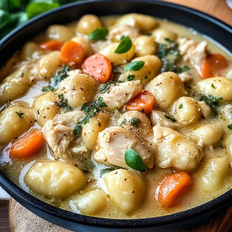 ONE POT GNOCCHI CHICKEN POT PIE
