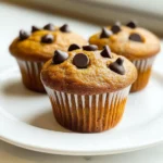 Pumpkin Chocolate Chip Muffins