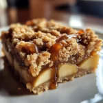 Salted Caramel Apple Crumble Bars Fall Treat: Get Addicted in 45 Min